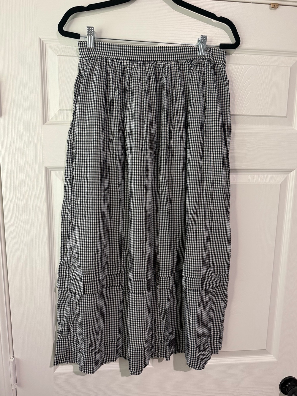 GAP X DOEN Gingham MIDI Skirt